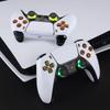 This is not a but an eXtremeRate PS5 controller and with a DTF V3 LED kit in Scarlet featuring multicolored illumination for the share and home face