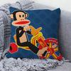 Logo P-Pauls F-Frank Pillow Anime Pillow Sofa Bed Head Pillow Cover Cushion Cover 45x45 Cm Fashion