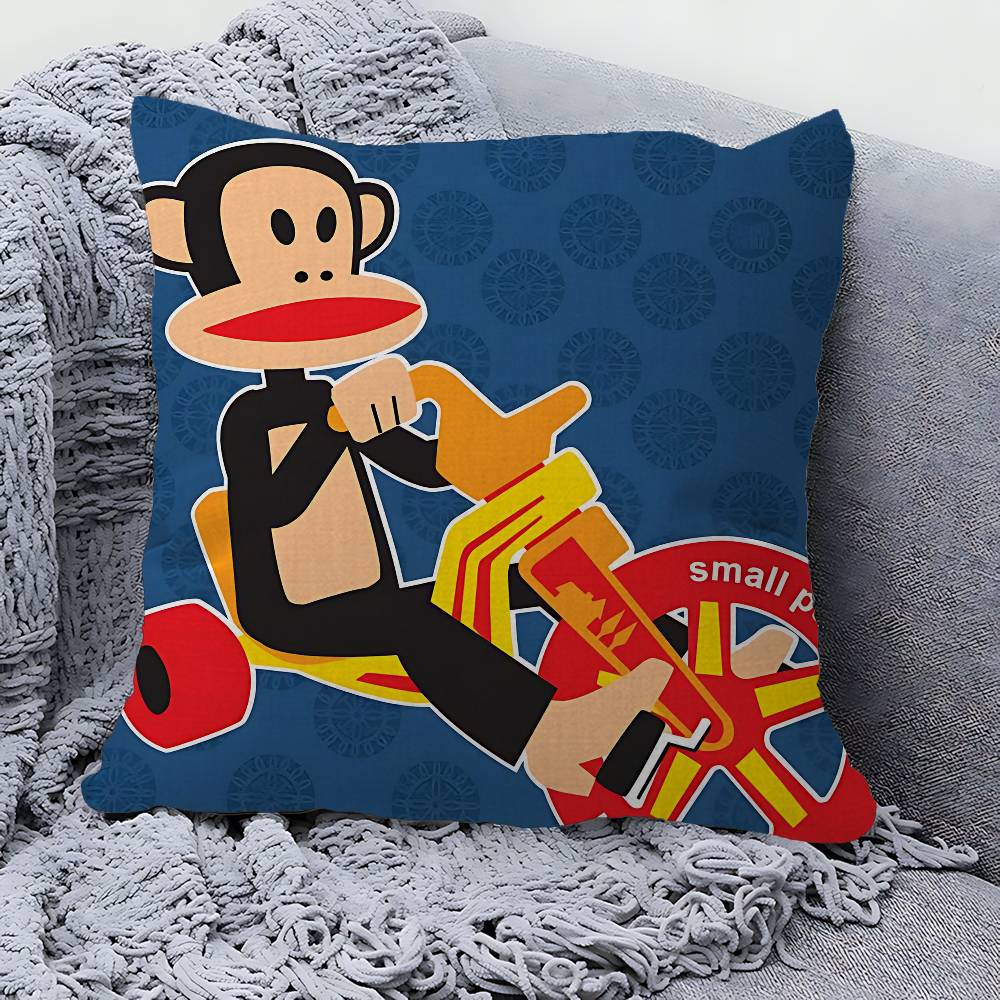 Logo P-Pauls F-Frank Pillow Anime Pillow Sofa Bed Head Pillow Cover Cushion Cover 45x45 Cm Fashion