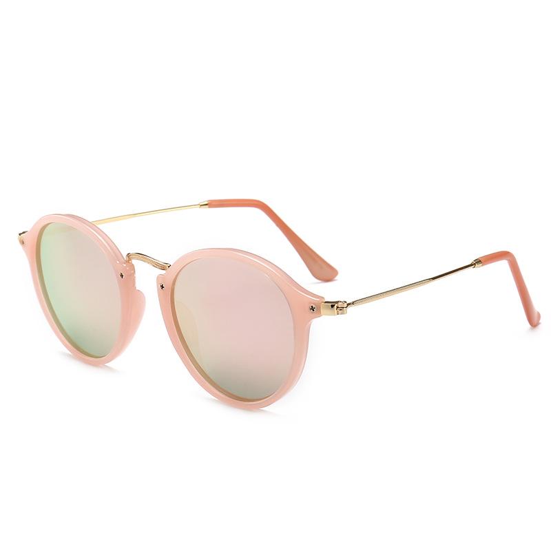 2447 Retro Polarized Metal Round Sunglasses - Unisex Fashion Shades