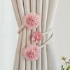 Punch-free Flower Curtain Tie Easy to Install Curtain Straps Curtain Tieback  Living Room