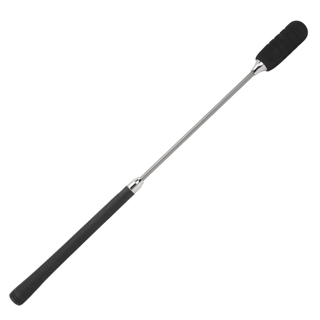 Black Golf Telescopic Swing Stick Indoor Golf Swing Stick Golf Swing Practice Stick