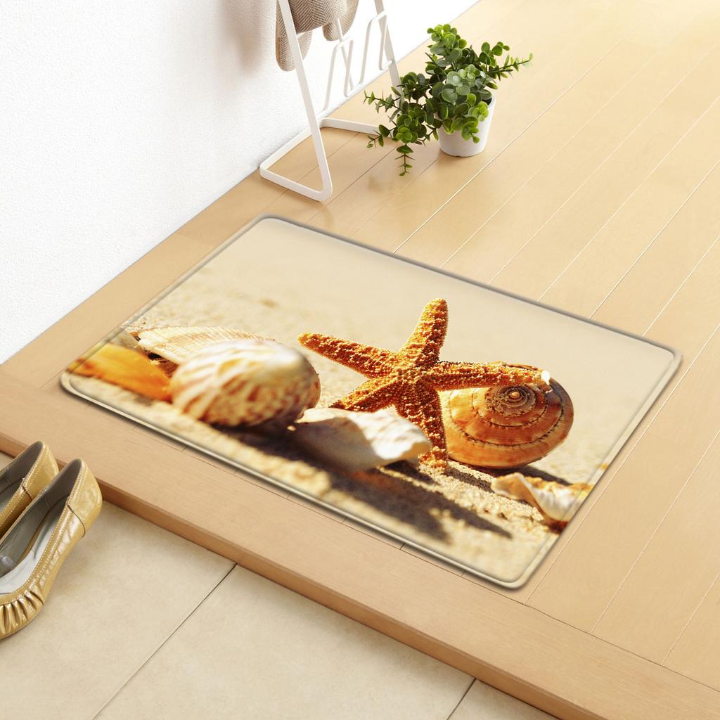 Creative Home Door Mat Water Absorbent Non-Slip Mat Living Room Kitchen Floor Mat Bedroom Carpet