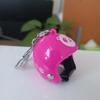 Premium Windproof Duck Helmet Keychain with Star Design