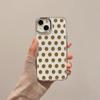 Phone Case For IPhone 13 12 11 17 Air 14 16 15 Plus Pro Max Shockproof Durable Minimalist Multiple Color Polka Dots Hard Cover