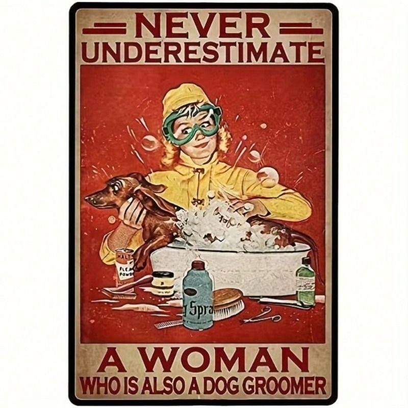 Metal Wall Art Decor Sign 20x30cm Hanging Plaque
