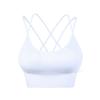 Plus Size Women Beautiful Back Gathered Push Up Sports Bra For Yoga Gym Fitness