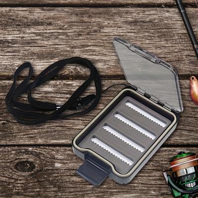 1pc Luya Set, caixa de pesca com mosca à prova d'água caixa de isca de mosca caixa de anzol de peixe caixa de anzol de cabelo