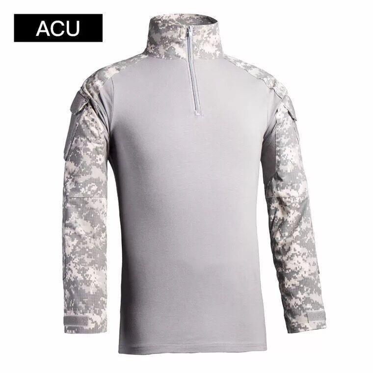 Camouflage Long Sleeve Military Training Suit
