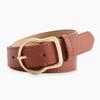 New Korean-style Fashionable Alloy Buckle Women's Belt, Versatile Jeans, Decorative Strap, Smooth and High-end Waist Belt for Women