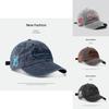 Fashionable Cotton Baseball Cap With Elegant Embroidery And Classic Curved Brim For Year-round Wear