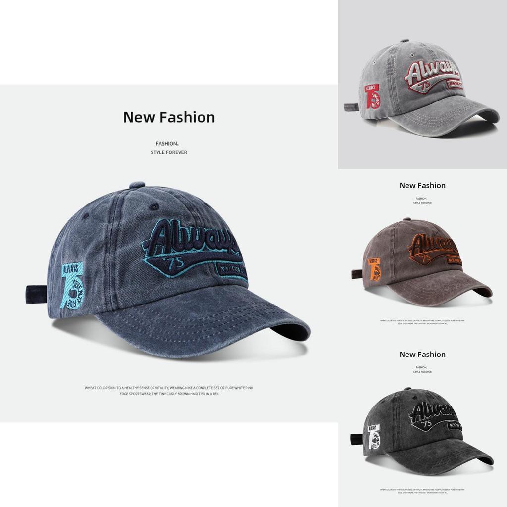 Fashionable Cotton Baseball Cap With Elegant Embroidery And Classic Curved Brim For Year-round Wear