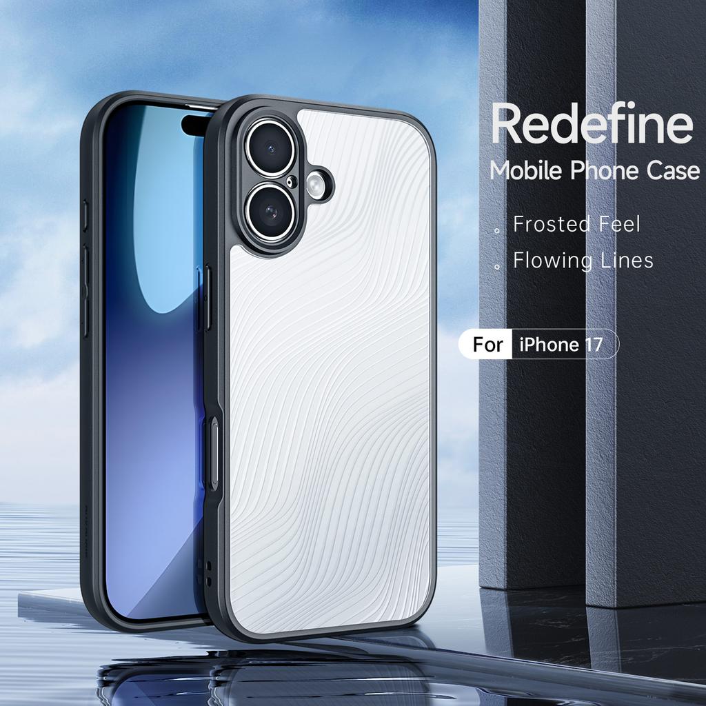 For iPhone 17 Case DUX DUCIS Aimo Series TPU+PC Matte Drop-proof Phone Cover (REACH Certification)
