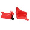 2Pcs Car Wheel Chock Detailing Washing Tool Tire Inserts Portable Practical Wheel Winder