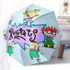 1pc Rugrats Automatic Umbrella | Portable Foldable 8-Rib Manual Open, Casual Accessory, Durable Canopy Yy250825032