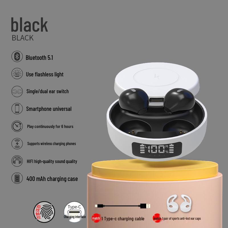 Cross-Border TWS Bluetooth Earphones with Large Battery, Wireless Charging, In-Ear, Private Mold, Mini, and Non-In-Ear Options