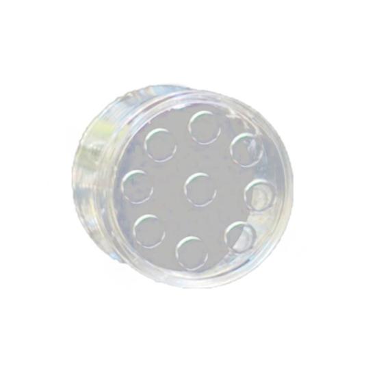 

Держатель для цветов Прочный спиральный держатель для стебля икебаны Прозрачная подставка для цветочной композиции Многоразовая цветочная сетка для вазы S прозрачный