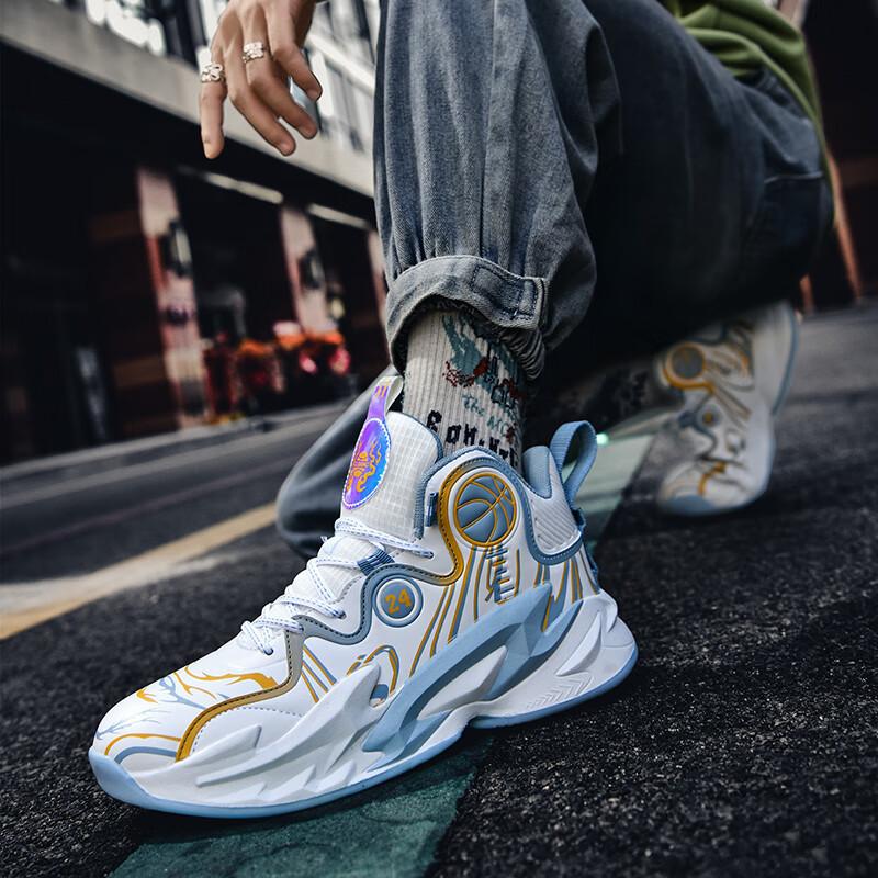 Putian basketball shoes men's and women's autumn and summer new non-slip, wear-resistant, shock-absorbing and lightweight student leather waterproo