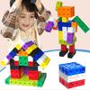 100/150/200/300/400 pezzi di blocchi da costruzione giocattolo colorato impilabile mattoni da costruzione matematica manipolativi conteggio apprendimento cubo educativo bambini ragazzi ragazze