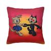 Custom Disney Felix The Cat Anime Pillow Case 40x40cm Decorative Cartoon Kawaii Luxury Cushion Cover Soft Pillowcase