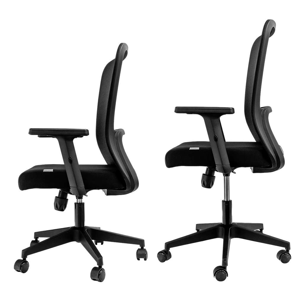 Furvero Norma BP/A2D/L1D Black N Swivel Office Chair