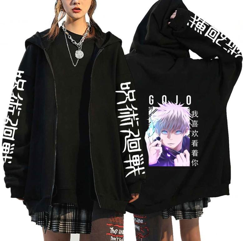 Anime Berserk Sword Legend Printed Zipper Hoodie for Men and Women, Casual Sportswear, Hoodie and Top