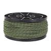 Reflective Paracord Rope 164FT PP 2.5mm Thin Windproof Portable Tent Rope Parachute Cord for Outdoor Camping Hiking OD