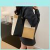 Trendy Korean Style Color Block Candy Bag Chic Soft Shoulder Tote For Everyday Use