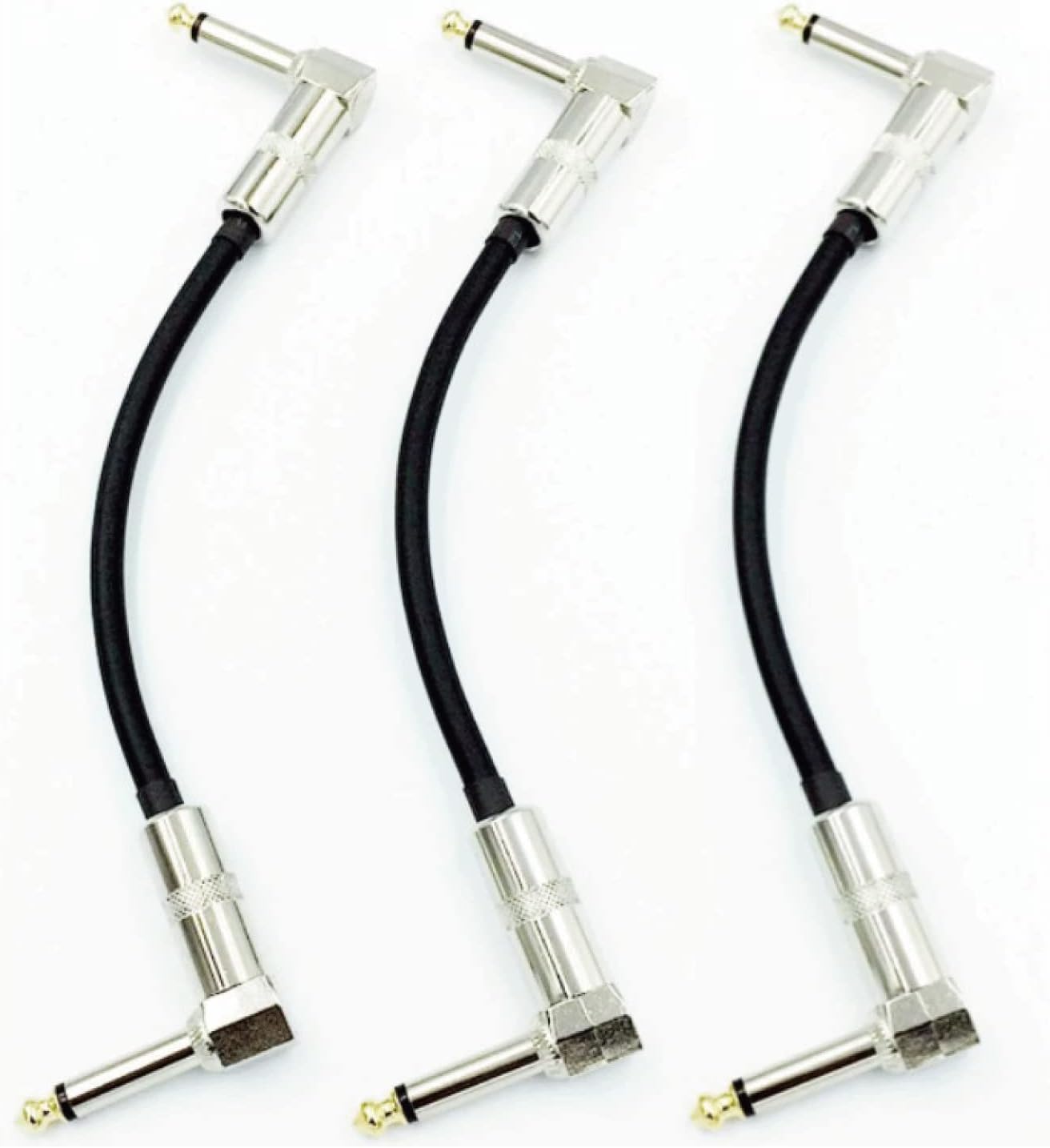 

KMsound BELDEN 9395 Patch Cables, L-L Plug, 15cm, Set of 3