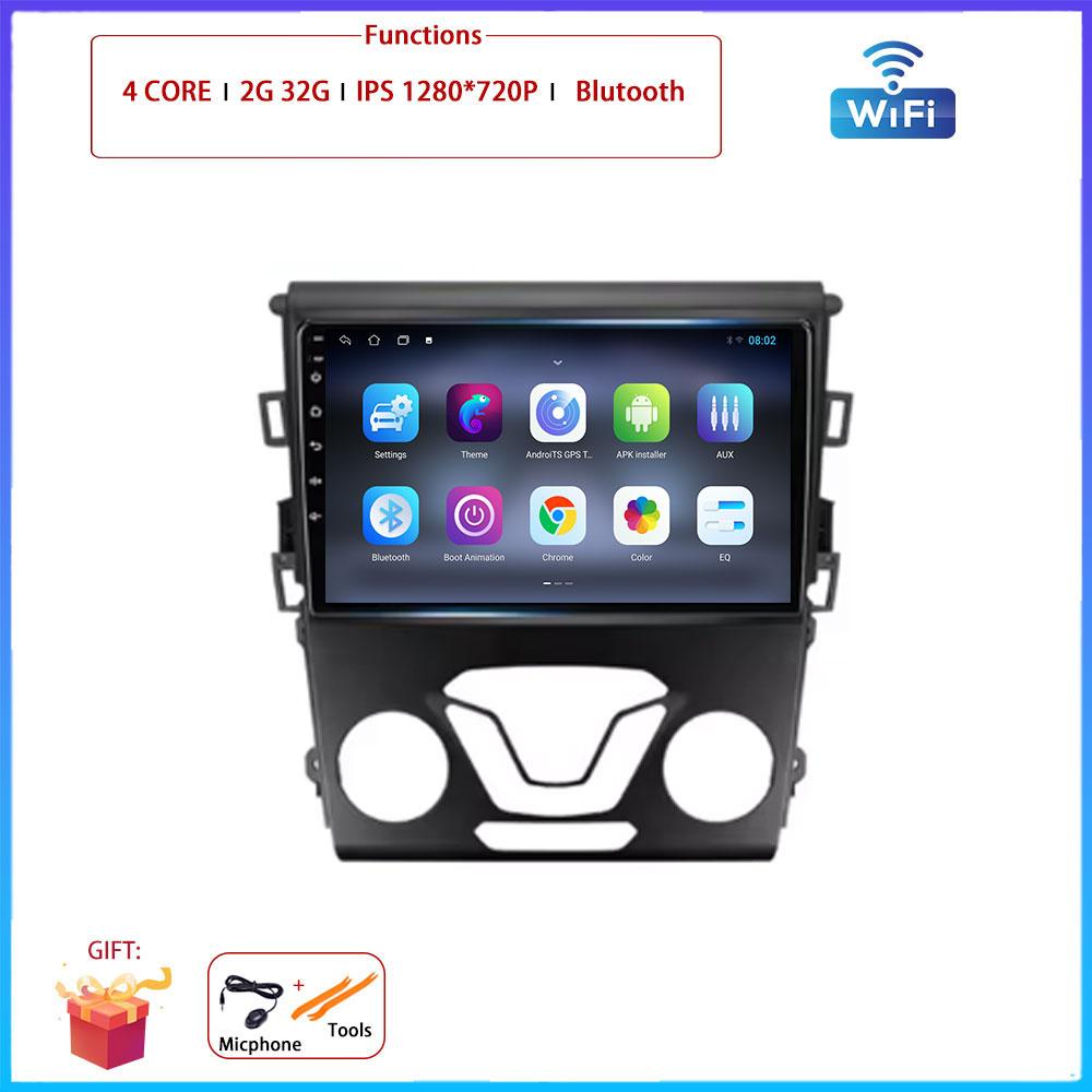 

Android Carplay Auto Для Ford Mondeo 5 Fusion 2012 2013 2014 2015 2016 - 2019 Автомагнитола Навигация GPS Мультимедийный Видеоплеер