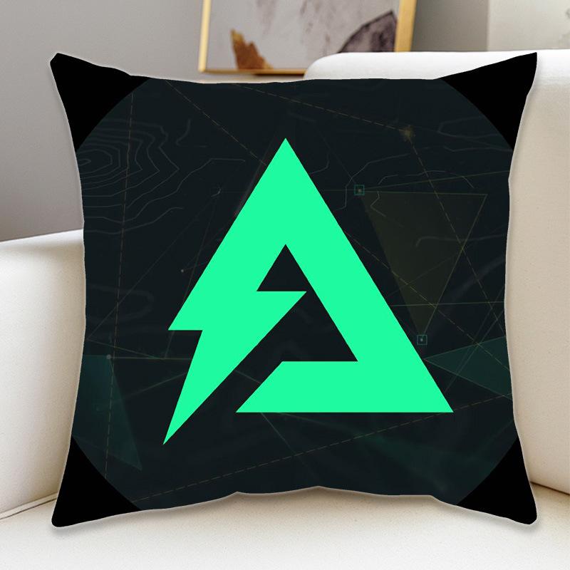 Delta Action Game Peripheral Pillow Figure Pillow Case Sofa Bedside Pillow Student Birthday Gift