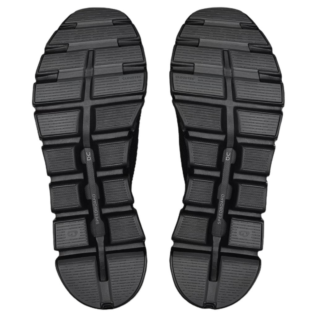 On Cloud 6 Breathable Support Lightweight Casual Shoes Men's Black 3MF10030080