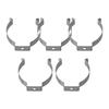 5pcs Tool Spring Terry Clamp Heavy Duty Manganese Steel Pipe Clips Set For Warehouse Multifunctional Hardware Accessories