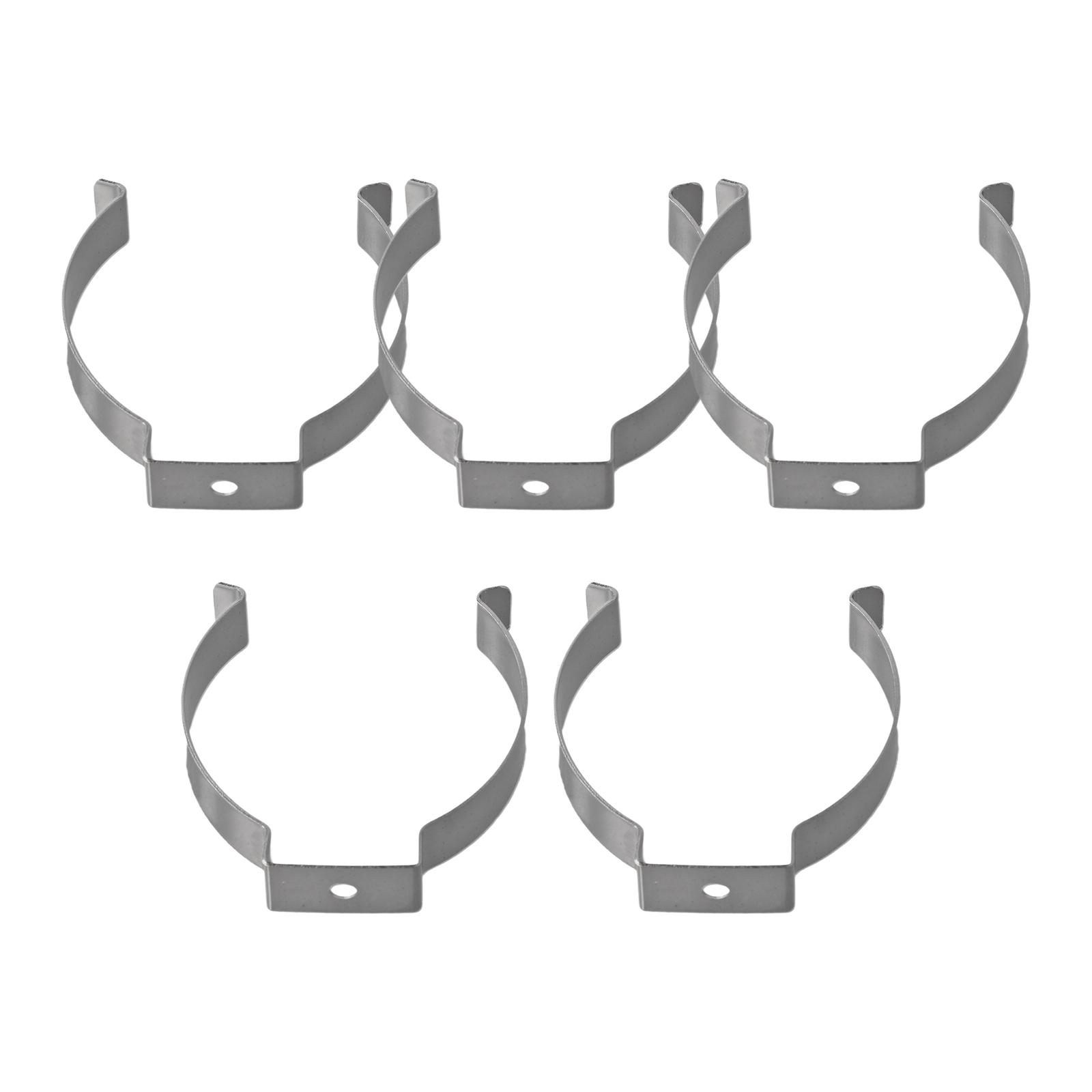 

5pcs Tool Spring Terry Clamp Heavy Duty Manganese Steel Pipe Clips Set For Warehouse Multifunctional Hardware Accessories A