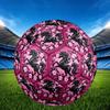 1 Stück Einhorn Funkeln Garten Thema Fußball, Größe 5, Leichtes PVC, Outdoor Trainingsfußball, Geschenk c6513