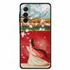 For Samsung Galaxy A56 5G Case 3D Relief Silicone Emboss Soft Protective Covers for Galaxy A26 / A36 / A56 Phone Back Cases A 56