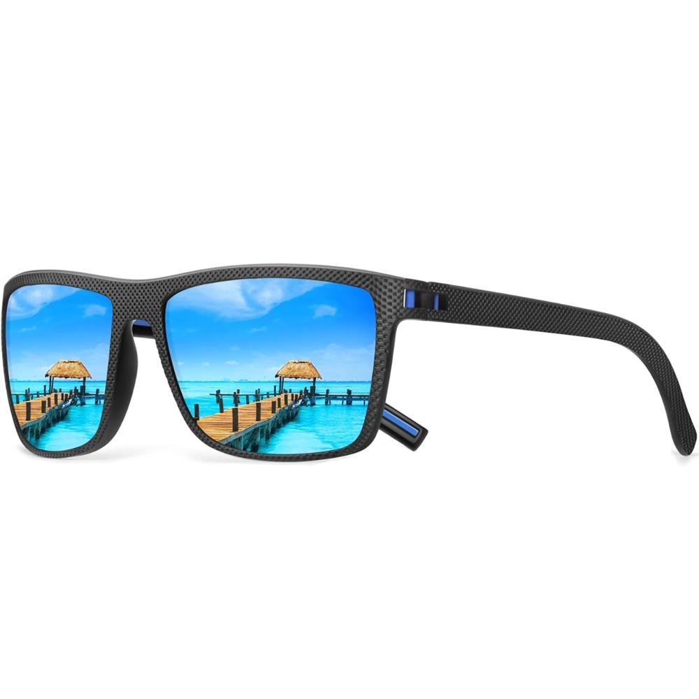 Square Sunglasses for Men Women Vintage Lightweight UV Protection Sun Glasses Fashion Trendy