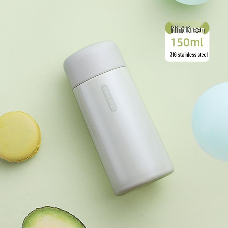 

Gradient Mini Thermos Cup - 316 Food Grade Stainless Steel, Portable, Cute Design for Students 150-200ml