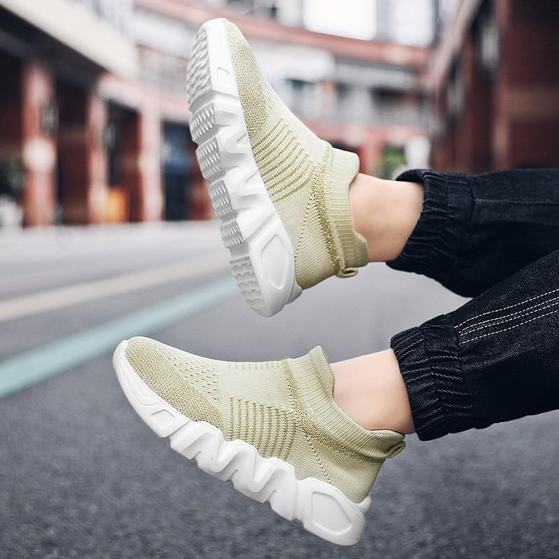 Fashion Simple Design Children Boys Shoes Casual Knitting Shoes Breathable Sneakers Popular Girls Cmfortable Baby Shoes