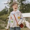 MOMOCO Girl's Heart Knit Cardigan