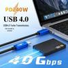 USB4 40G High-Speed Dual-Head Type-C Cable, 240W Compatible for Computers and Mobile Phones