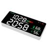 LED Decibel Meter 2.4G WiFi Wall Mounted 11 Inch LED Temperature Humidity Time Display Sound Level Meter for Tuya