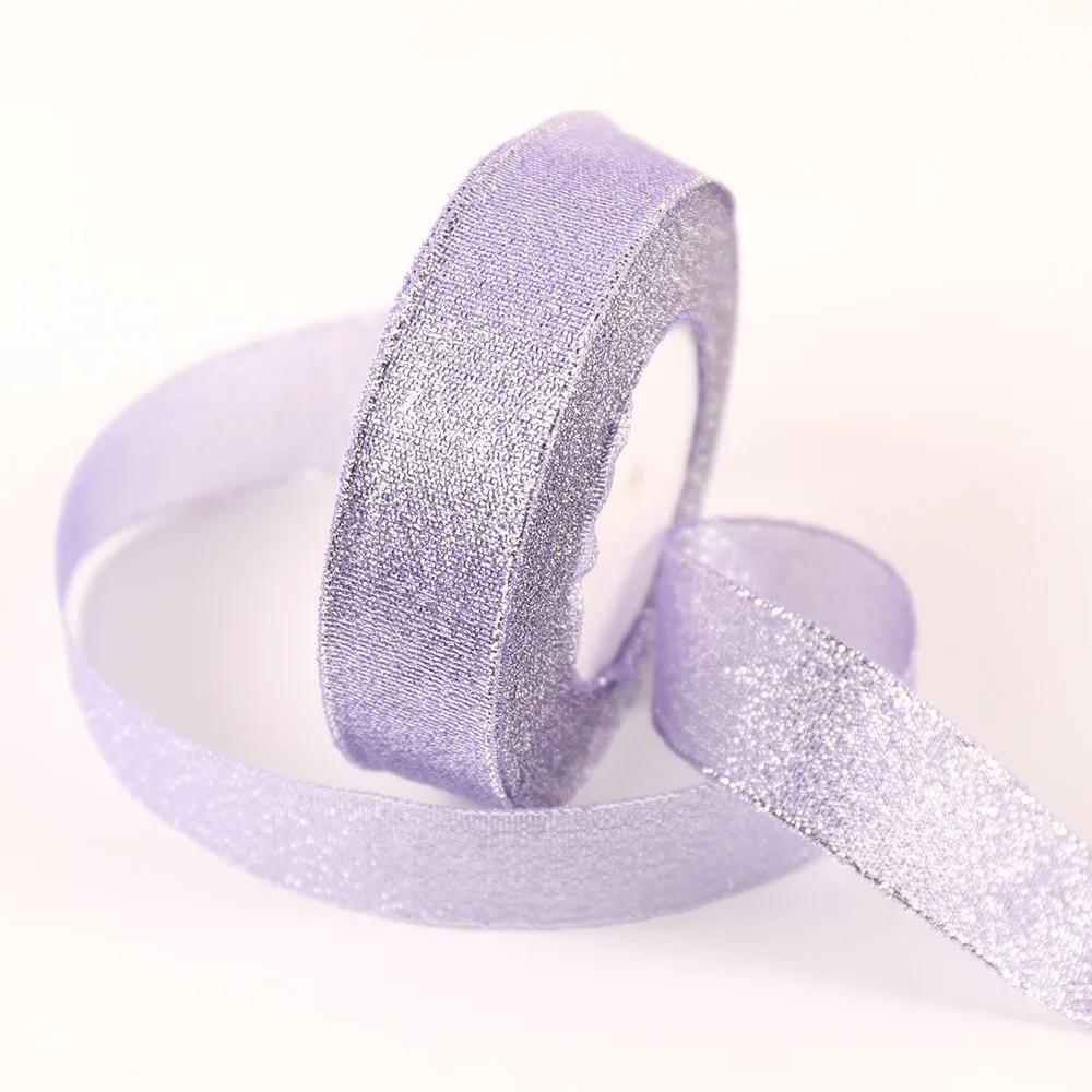 25yards 20mm Colorful Onion Glitter Ribbon for Gift Packaging Webbing Christmas Wedding Decoration Supplies Handmade Ribbons
