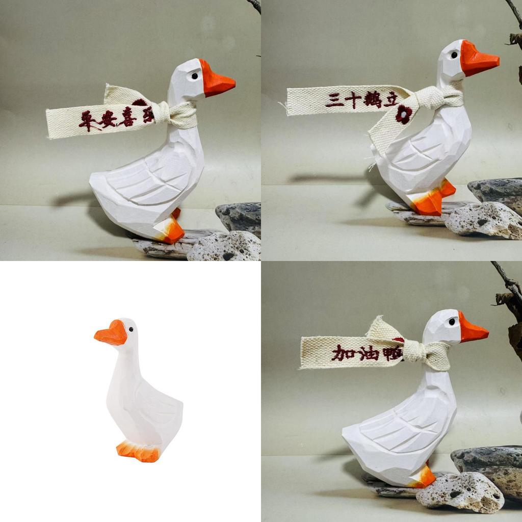 Modern Minimalist Wooden Animal Toy With Handcrafted Duck Design For Gift Giving