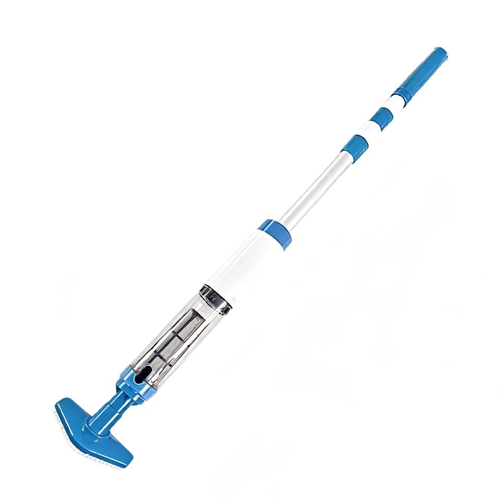 Aspirator de piscină portabil, fără fir, reîncărcabil, cu tijă telescopică, pentru piscine supraterane, piscine îngropate, căzi cu hidromasaj