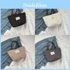 Trendy Large Capacity Canvas Tote Bag Ideal For Work And Daily Use In Chic Colors
