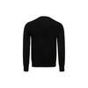 Emporio Armani Solid Color Crew Neck Ribbed Knit Sweater Men Sweater Black 3K1MX9-1MZSZ-0031