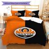 FC Shakhtar Donetsk TappetoMotivo Biancheria da Letto Trapunta Set Copripiumino Federa Decorazione Casa Regalo di Compleanno (1 * copripiumino + 2 * federa, senza nucleo)