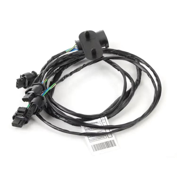 Bumper wiring harness 982972155E fits Porsche 718 Cayman models from 2017 onward.