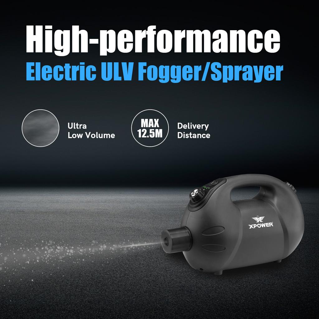 XPOWER Macchina Nebulizzatrice Disinfettante Commerciale F-8B ULV Efficienza Batteria